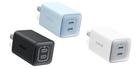 Anker 47W Nano 3 GaN Charger sports a dual USB-C design