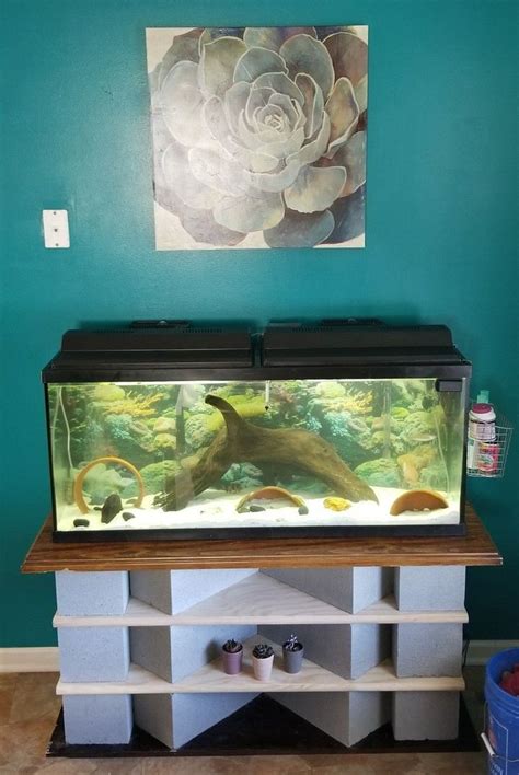 Unique Diy 75 Gallon Aquarium Stand Tutorial | Fish tank stand, 55 gallon aquarium stand, Diy ...