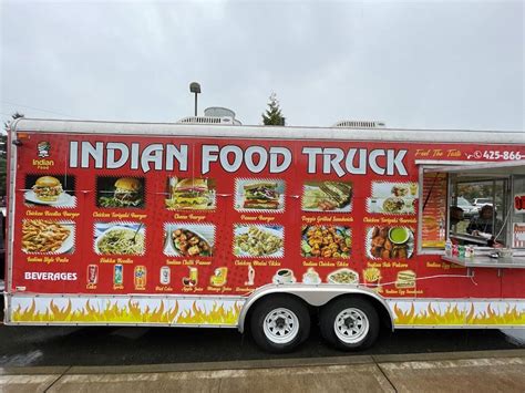 Menu at Indian Food Truck restaurant, Everett