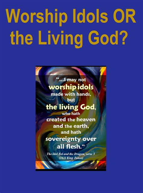 Idolatry -OR- The Living God : Apocrypha Appreciation : Free Download ...