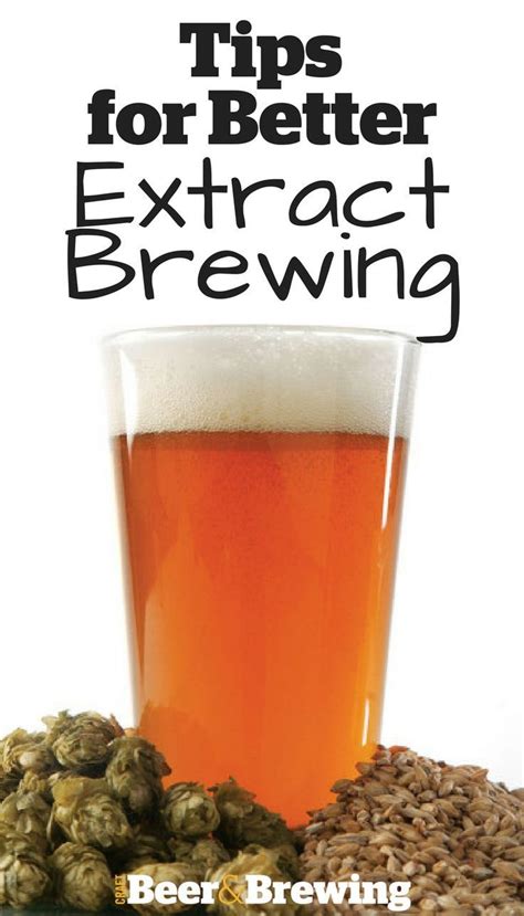 4 Steps for Better Extract Brewing Beer Brewing Recipes, Beer Brewing ...