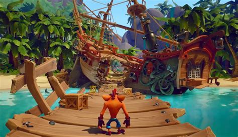 Crash Bandicoot 4 Pirate Level Gameplay Showcased - PlayStation Universe