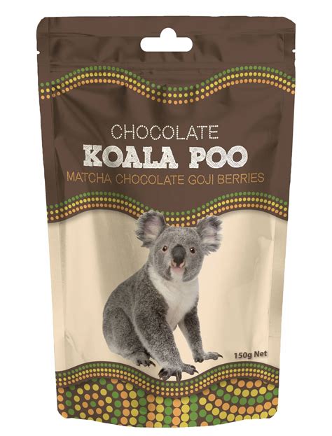 Koala Poo (Matcha White Chocolate Goji Berries) | Chocolate Souvenir Products | Buy Natural and ...