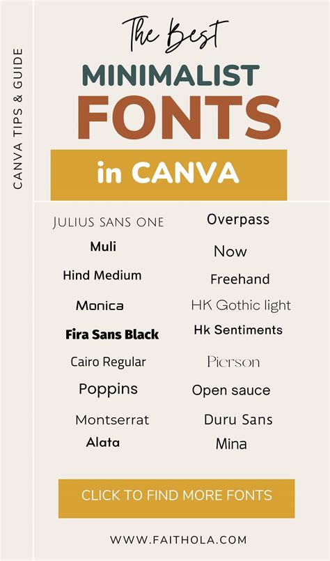 Canva S Ultimate Guide To Font Pairing Gd Type Faces Fonts Font | My ...