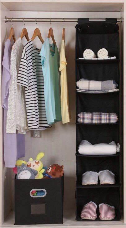 IKEA SKUBB Hanging Closet Storage Organiser Black 5 Compartments ...