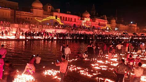 Deepotsav 2023 In Ayodhya 24 Lakh Diyas At 51 Ghats Ayodhya Aims To Set ...