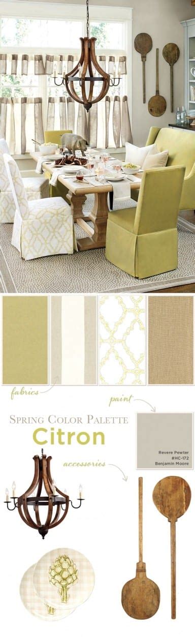 Spring Color Palette: Citron - How to Decorate