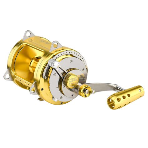 GOMEXUS Saltwater Trolling Reel HX Series 2 Speed 30W to 80W 50-132lbs