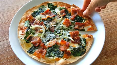 Butternut, Bacon, Spinach and Feta Pizza | Recipes.net
