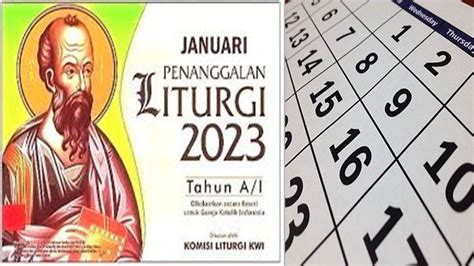 Kalender 2023 Liturgi Katolik! Lihat Bacaan Injil Malam Tahun Baru Sabtu 31 Desember 2022 ...