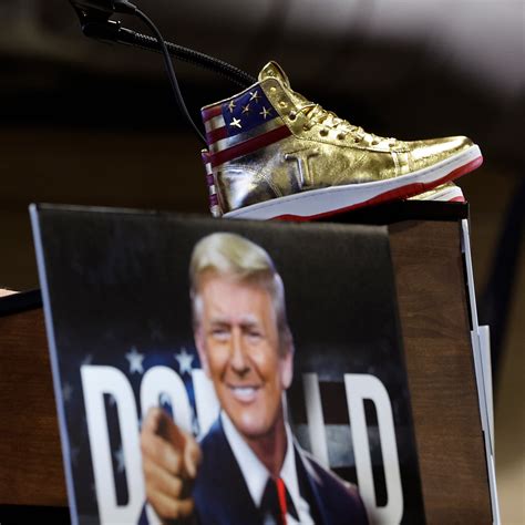 The Gold Trump Sneakers Are About More Than Shoes - NEWS hub