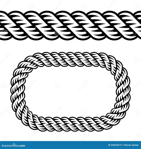 Straight Rope Clipart