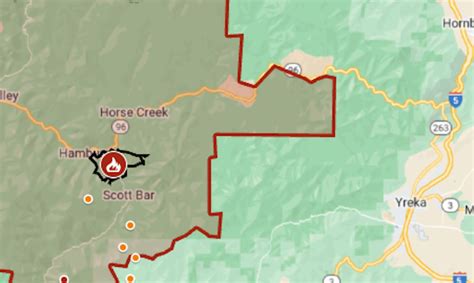 Map: Head Fire evacuation zone expands toward Interstate 5