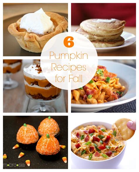 Got Pumpkin? 6 Perfect Recipes for Fall - Make and Takes