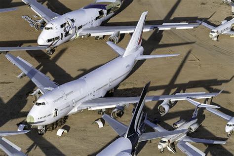 Aerial Image Shows Sad State Of Former United Airlines Boeing 747 ...