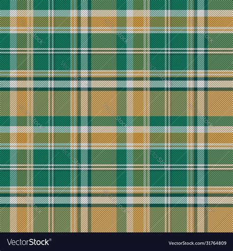 Seamless tartan plaid pattern fabric Royalty Free Vector