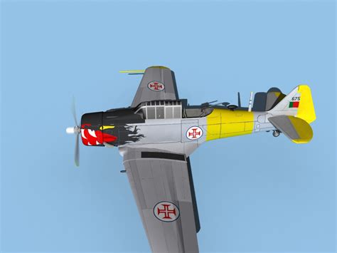 At-6 texan north american 3D model - TurboSquid 1489351