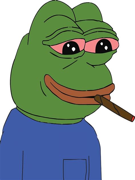 "Pepe smoking meme" Photographic Print by Abusive-materia | Redbubble