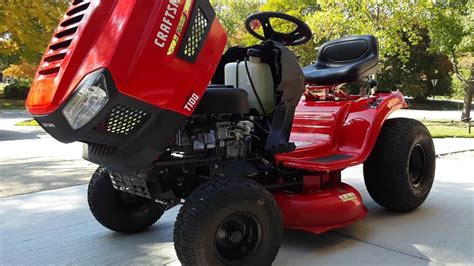 Winterizing and Storing Tractor Lawn Mower in 5 Minutes / Oil Change ...