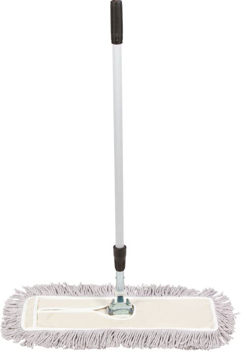 Tidy Tools 24 inch Industrial Strength Cotton Dust Mop with Metal Telescopic Handle and Frame ...