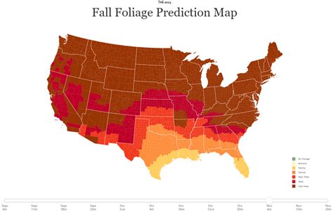 Maps: Where fall colors are peaking, and where they will soon | WJET ...