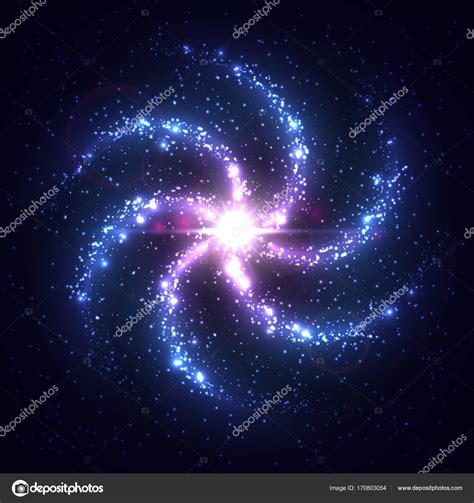 Cosmos, Blaze., Flash., Ilustración, Brillante Imagen Vectorial de © Daina-Lockie #170803054 ...