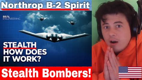 American Reacts Stealth - How Does it Work? (Northrop B-2 Spirit) - YouTube