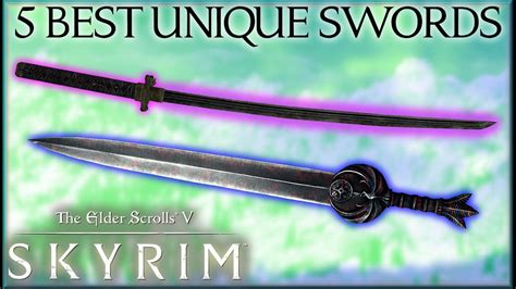 5 STRONGEST UNIQUE 1H SWORDS (+LOCATIONS) in TESV: Skyrim SE - Caedo's ...