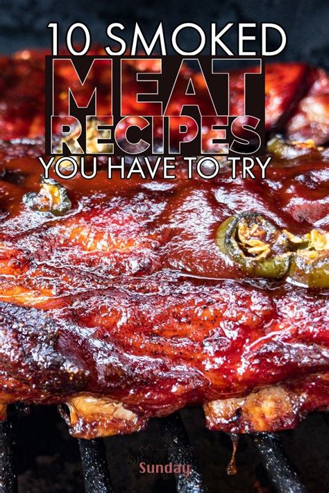 These are 10 of my favorite smoked meat recipes that my friends and ...