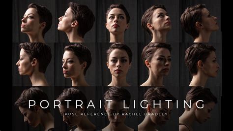 ArtStation - Portrait Lighting Compendium - Pose Reference for Artists | Resources