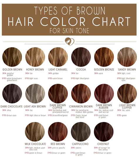 Brown Hair Color Chart To Find Your Flattering Brunette Shade To Try In 2024 | Brown hair color ...