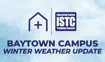 Baytown Winter Weather Update - ISTC