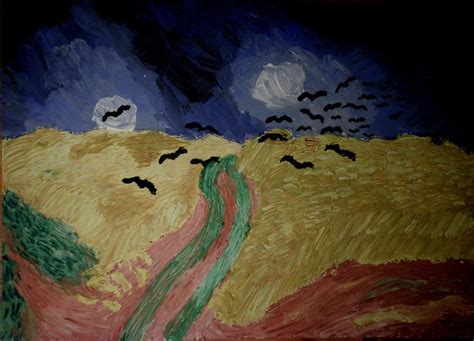 Wheatfield with Crows by kupieckorzenny on DeviantArt