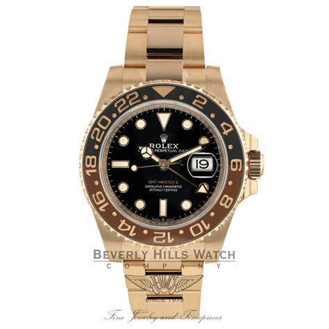 Rolex GMT Master II Everose Chocolate Ceramic 126715 C138M4