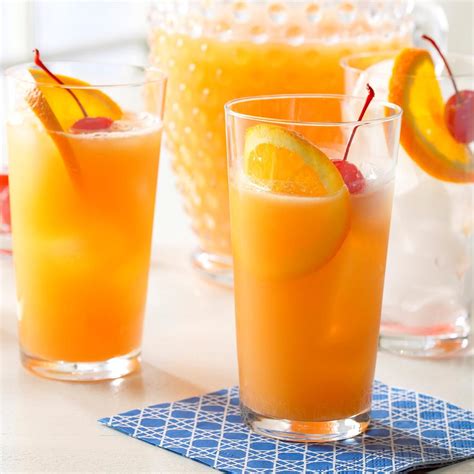 Orange Juice Spritzer Recipe | Taste of Home