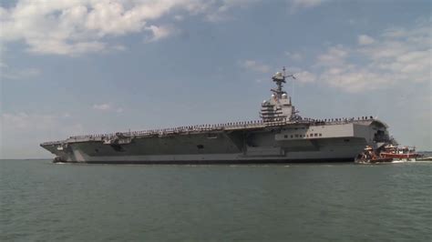 CVN 78 Highlights: First Cut of Steel to Delivery - YouTube