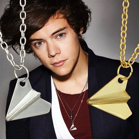 Wholesale Love One Direction 1d Harry Styles Paper Airplane Charm ...