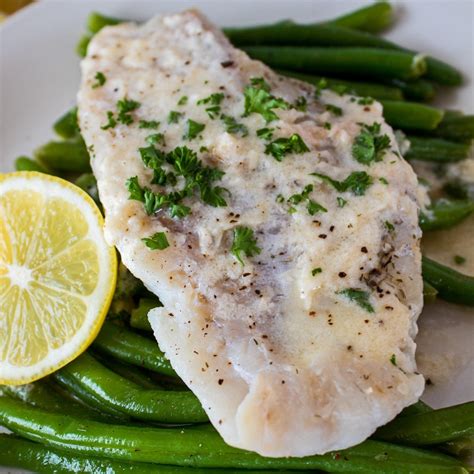 Best Grilled Haddock With Lemon Cream Sauce