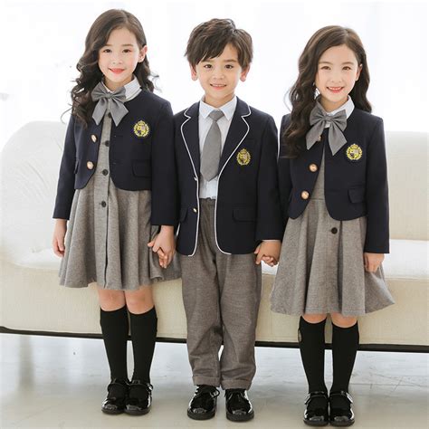 Children's garden clothing season British College West dress primary ...