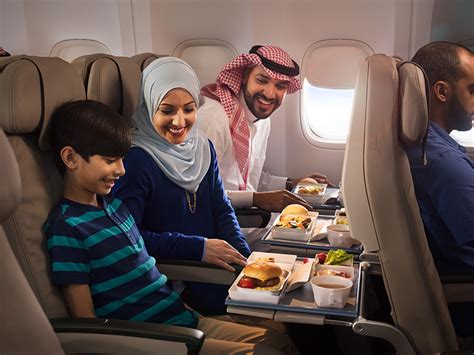 Saudi Arabian Airlines First Class Food