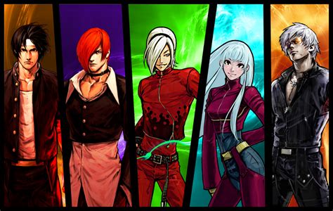 KOF Main Characters (94-XIII) by topdog4815 on DeviantArt