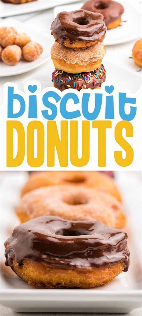 Canned Biscuit Donuts - the easiest way to make homemade donuts!