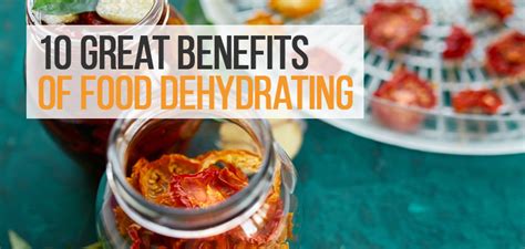 10 Great Benefits of Food Dehydrating - Dehydrator Spot