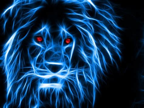 Free download Neon Lion by JelletenThij [1024x768] for your Desktop ...