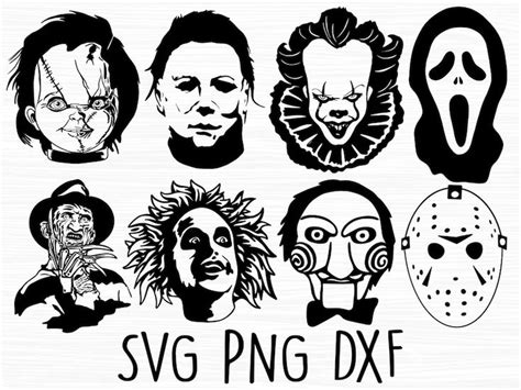 Horror Movie Characters Svg Bundle Freddy Svg Scream Svg | Etsy Canada in 2022 | Movie tattoos ...