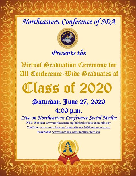 Northeastern Conference Graduation Ceremony - Northeastern Conference ...