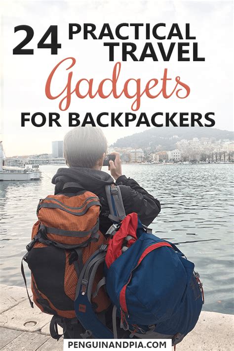 24 of the Best Travel Gadgets for Backpackers | Penguin and Pia