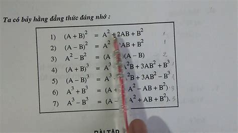 Hằng đẳng thức là gì? 7 hằng đẳng thức đáng nhớ - ihoc.vn