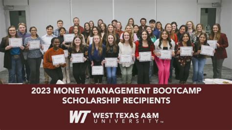 WT students surprised with scholarships