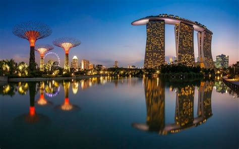 Marina Bay Singapore Wallpaper - WallpaperSafari